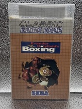 Evander Holyfield’s Sega Game Gear Ultra Rare Brown Classic W/Manual Retro #0445