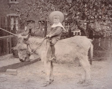 Cabinet Card Photo Child