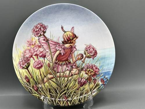 Wedgwood thrift fairy plate - fairy,