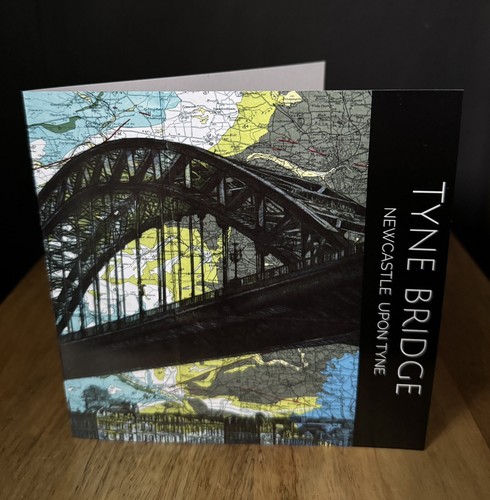 Tyne bridge birthday greeting - tyne,