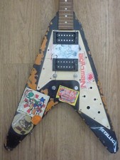 Black Flying V copy with cool