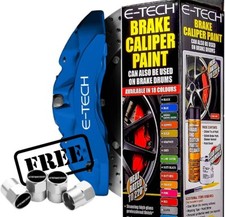 BLUE Brake Caliper Paint Kit E-TECH For Car Bike Engine Bay Block Cover+CP