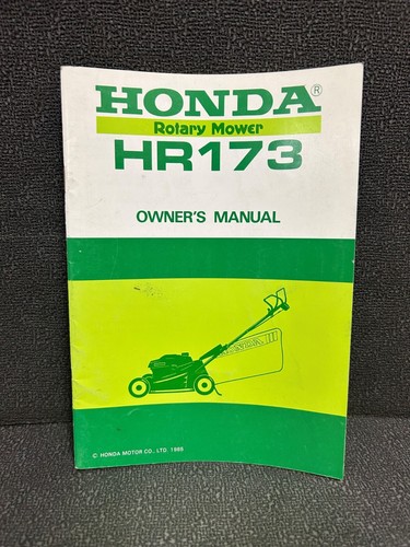 Honda owner manual rotary - honda, owner's