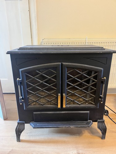 Electric heater log burner - electric,