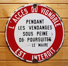 VINTAGE 45cm French Vineyard