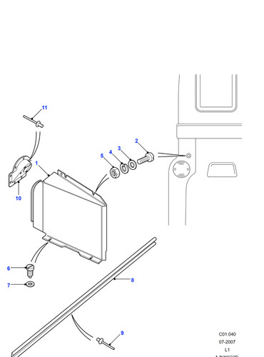 Land rover genuine screw for - screw,