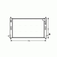 Radiator For Mitsubishi Lancer