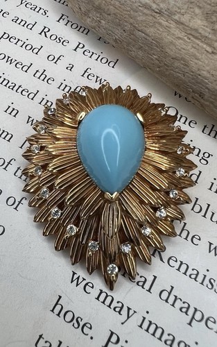 Jomaz signed ribbed goldtone - jomaz,
