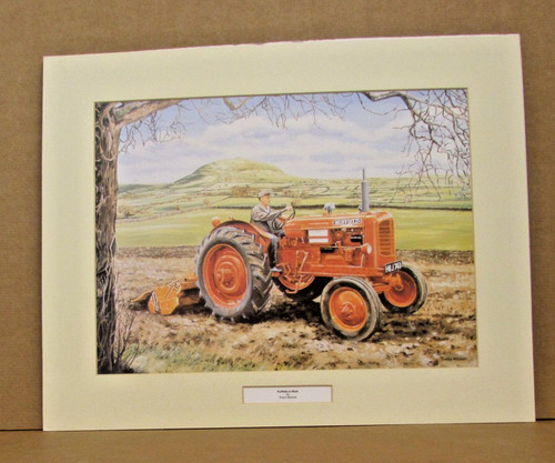 Nuffield tractor work by - at,