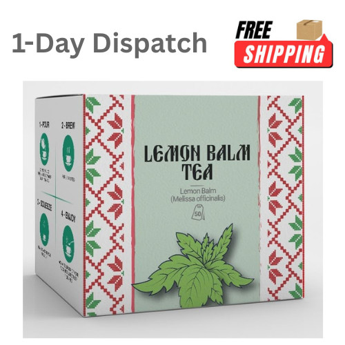 Lemon balm tea bags natural - 50,