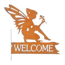 Fairy Welcome Sign Plaque