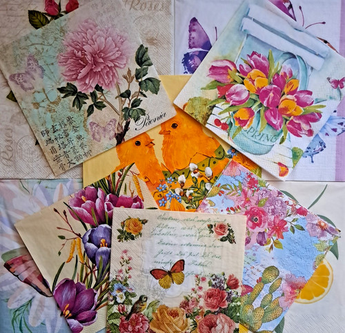 Paper lunch napkins - 10,