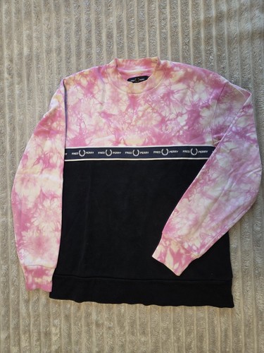 Fred perry tie dye sweatshirt - fred,
