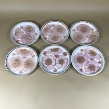 Denby Gypsy Set of 6 Side Plates Replacement Vintage Hand Painted