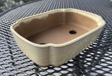 Bonsai pot.   Ceramic glazed