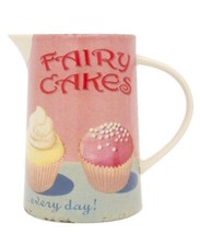 Retro Vintage Style Martin Wiscombe FAIRY CAKES Ceramic Jug - 450ml