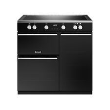 Stoves Precision Deluxe 90cm Induction Range Cooker Black D900Ei TCH Grade C