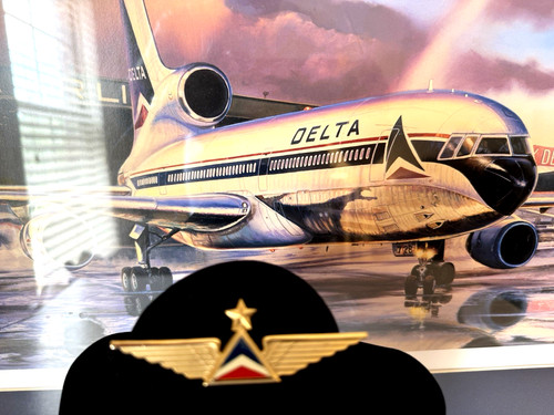 Vintage 1970 delta air - vintage,
