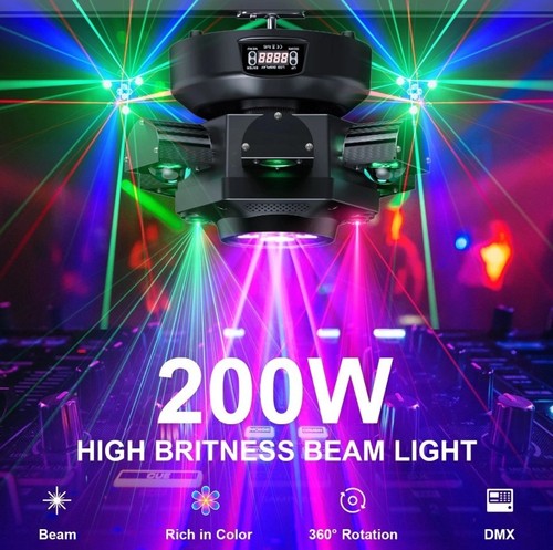 200w rgbw arms rotate - 4-in-1,
