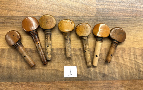Antique 19th boxwood - boxwood, violin