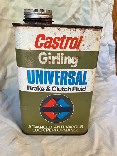 Vintage tin castrol - tin,