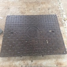 Reclaimed Cast Iron Manhole