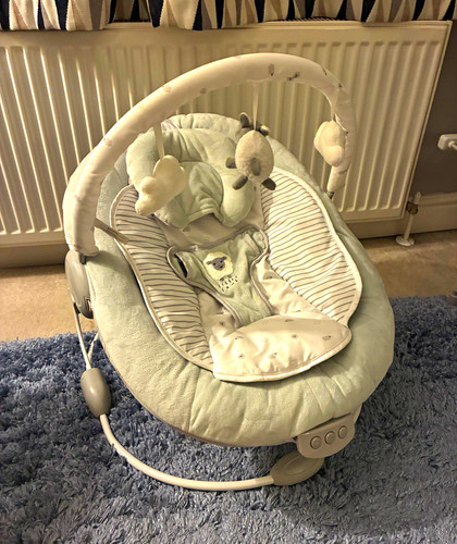 Light grey baby bouncing - baby,