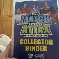 Match Attax Collector Binder And Cards 2008/9