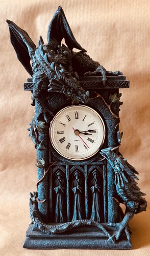 Dueling dragons clock - dueling, by