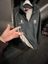 Surridge Men’s Size M Medium Cricket Jacket Coat Green Bucks Cricket Club VGC