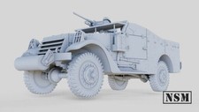 WWII US M3A1 Scout Car with