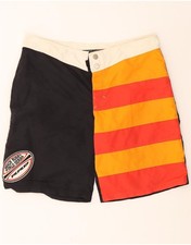RRD Mens Graphic Swimming Shorts Large  Multicoloured Colourblock AY10