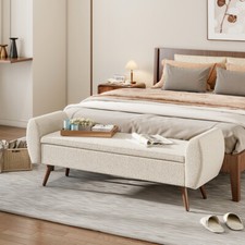 Upholstered Bench Storage