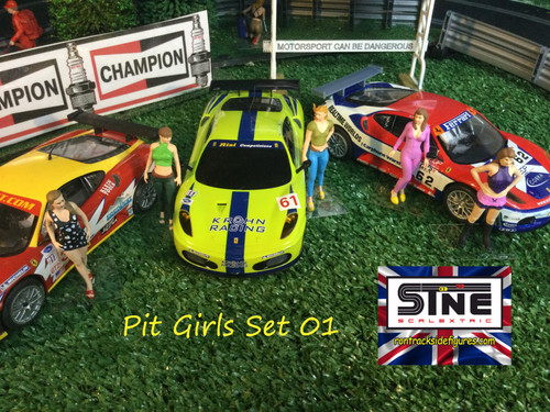 Scalextric figures slot car - scalextric, figures,