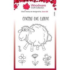 Woodware Clear Stamps Fuzzie