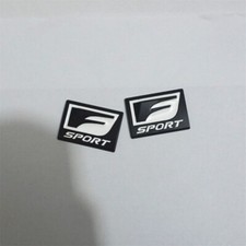 2x Matte F-SPORT Small Black