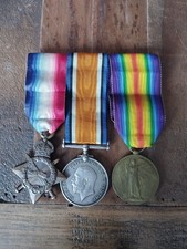 WW1 1914/15 Star Trio Of