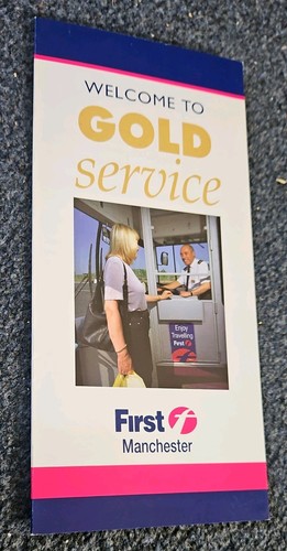 First manchester bus leaflet - bus,