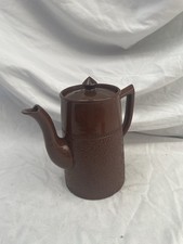 Vintage Brown Sadler Coffee Pot 