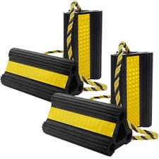 Wheel Chocks for RV Trailer Camper Trucks and Aircraft, Versatile Heavy Duty ...