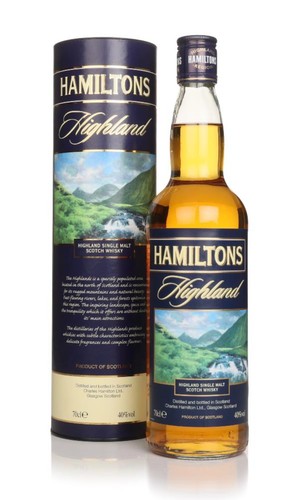 Hamiltons highland single malt - hamiltons,
