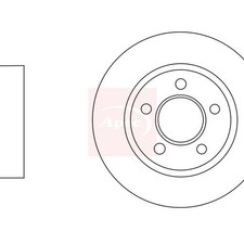 APEC Brake Disc DSK2763