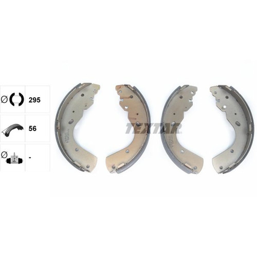 Textar brake shoe set axle - shoe,