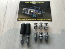 MK1 ESCORT MK1 FRONT & REAR BUMPER BOLTS CHROME twincam rs2000 rs1600 mexico bda