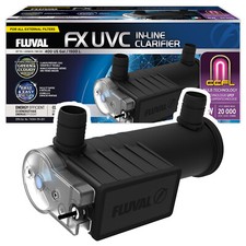 Fluval FX-UVC In-Line Clarifier Aquarium Clear Water Fish Tank FX2 FX4 FX5 FX6