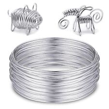 Aluminium Craft Wire 0.50mm 0.70mm 0.90mm 1mm 1.25mm 1.6mm 2mm Jewellery Making