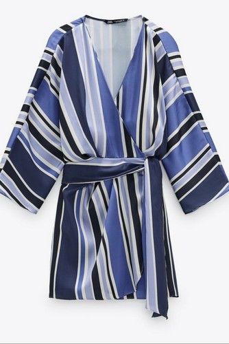 Zara satin playsuit small - , uk