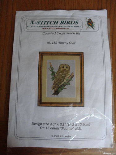 Stitch birds kit tawny - kit, owl