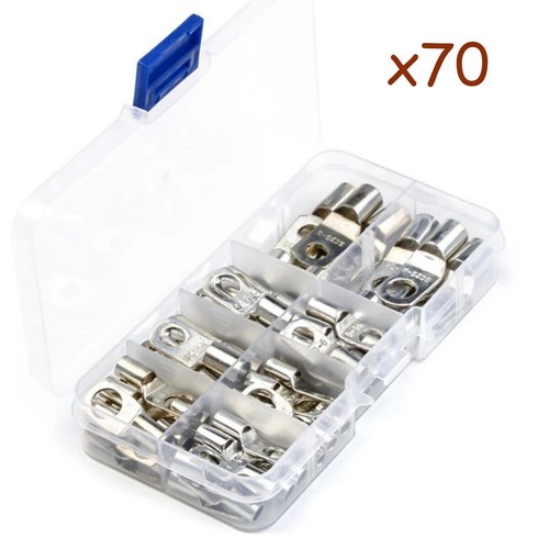 70pcs copper tube - copper, terminals