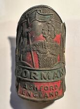 NORMAN CYCLES:  Complete Bicycle HEAD BADGE Norman of Ashford - VINTAGE ORIGINAL